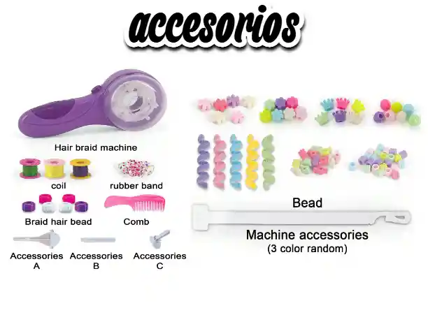 Kit De Trenzado Automático Para Niñas, Diversión Asegurada