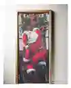 Decoración Navideña Cubre Puerta Ajustable Papa Noel