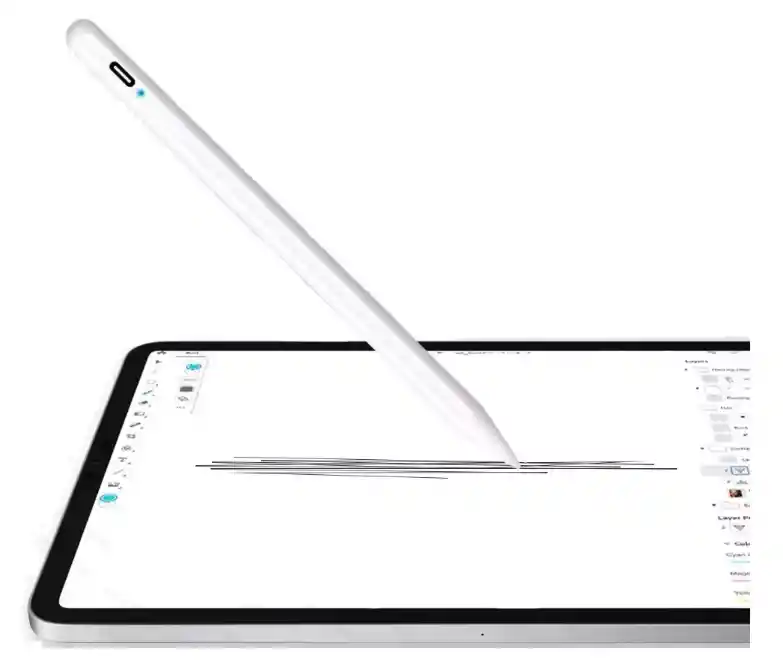 Lapiz Optico Stylus Pen 9 Gen Para Ipad Rechazo Palma Magnético