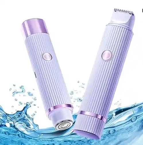 Afeitadora Electrica Morada Double Headed Shaver