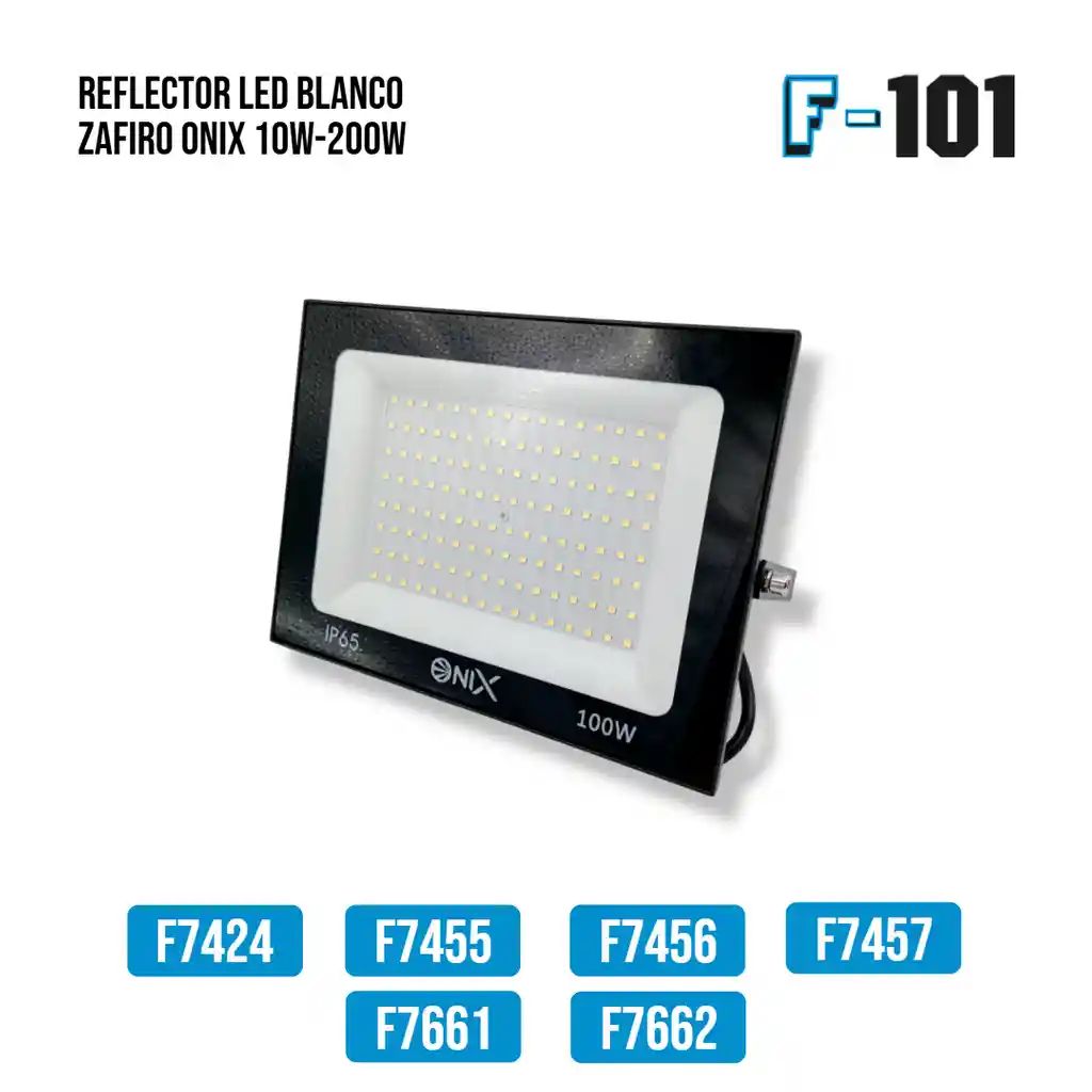 Reflector Led Blanco 20w