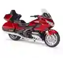 Moto Coleccionable Welly Honda Gold Wing Roja Modelo Moto Juguete Fiesta Regalos, Colección