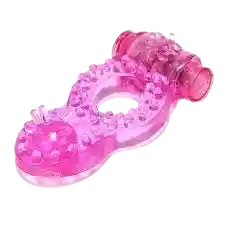 133 Anillo Vibrador Con Estimulador De Clitoris
