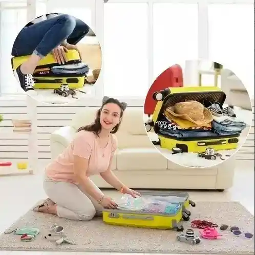 Tres Tamaños De 5 Bolsas Reutilizables Selladas Al Vacío