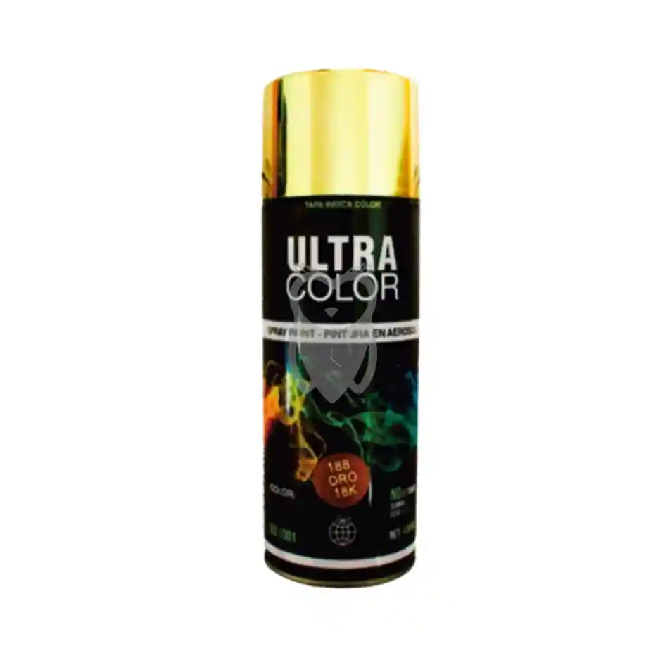 Aerosol Dorado Cromado 400ml