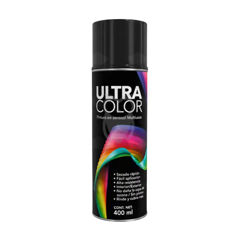 Aerosol Negro Brillante 400ml