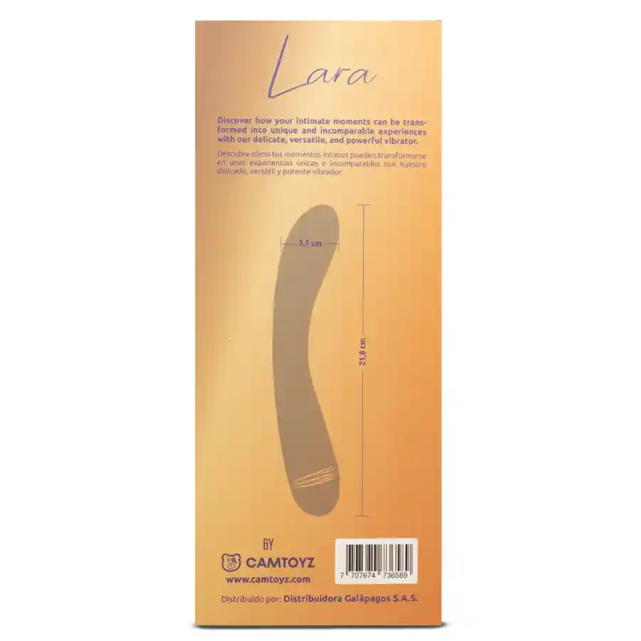 Vibrador Lara Camtoyz