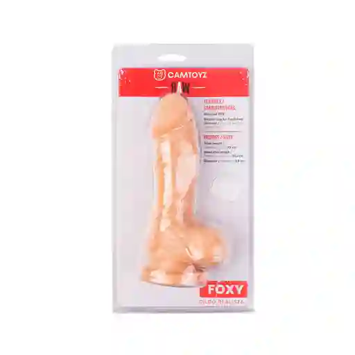 Dildo Realista Foxy Piel Camtoyz