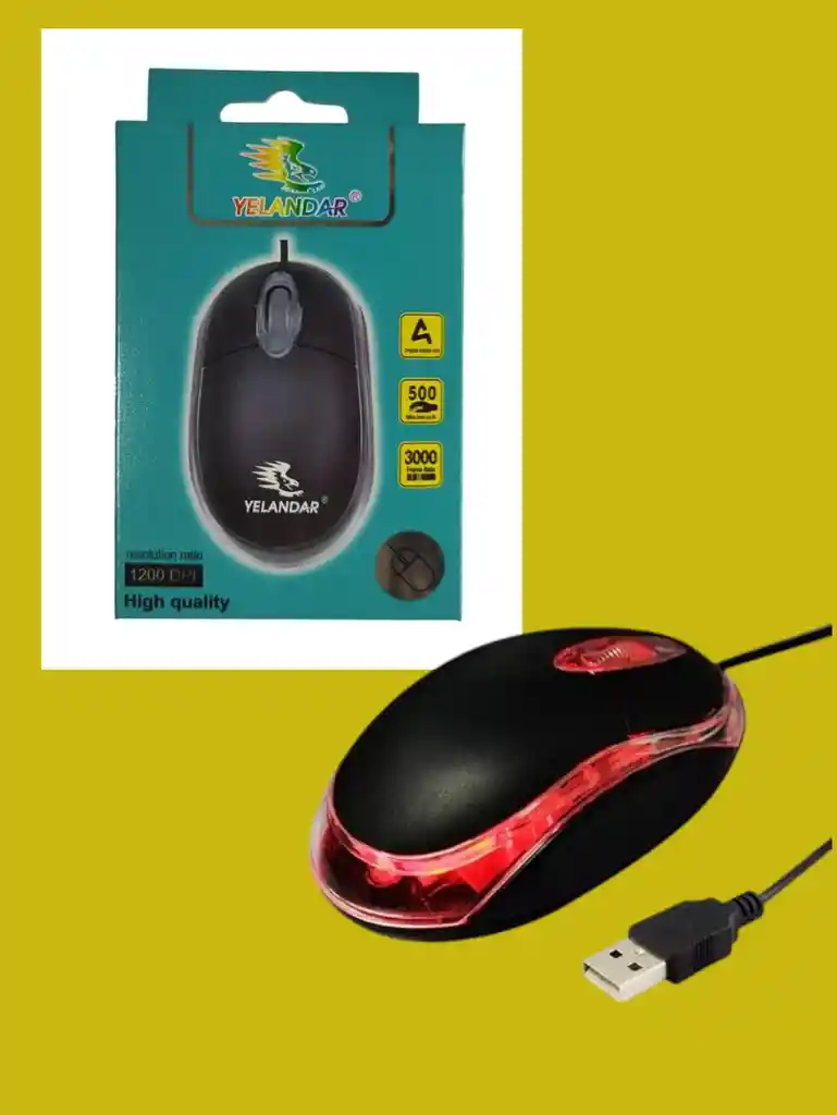 Mouse Con Cable Yelandar