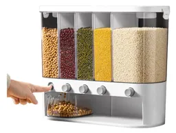 Dispensador De Alimentos Frutos Secos 5 Compartimientos