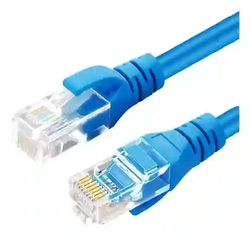 Cable Internet Para Red X5 Metros Utp O Rj Solo Color Blanco