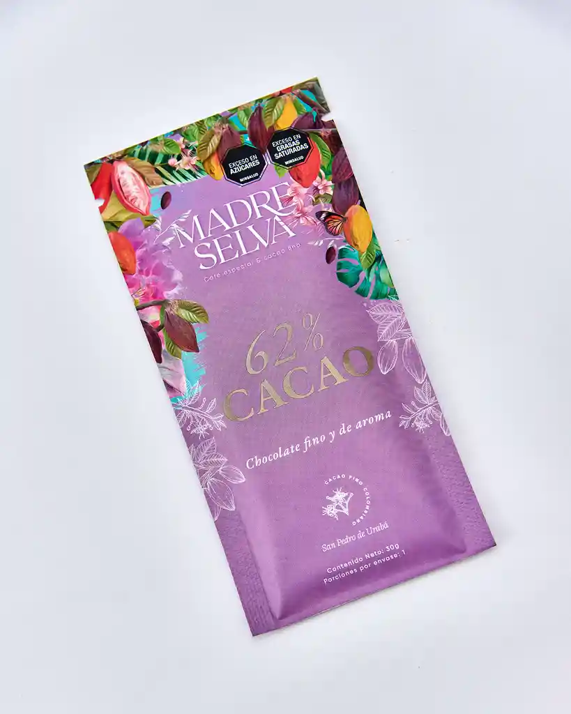 Barra De Cacao 62%