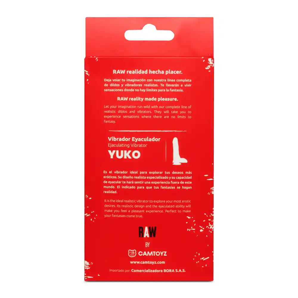 Vibrador Realista Eyaculador Yuko Camtoyz