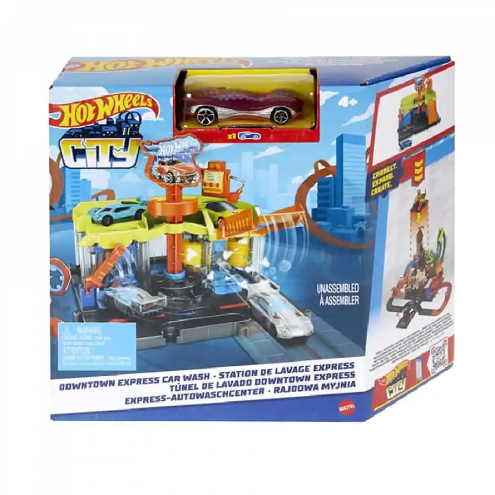 Pista Hotwheels Autolavado Cm