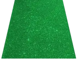 Foamy Fomi Escarchado Cuatro Cartas Verde