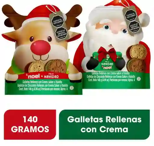 Galleta Navidad Noel Figuras 140 Gr