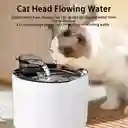 Fuente De Agua Para Gatos Con Sensor