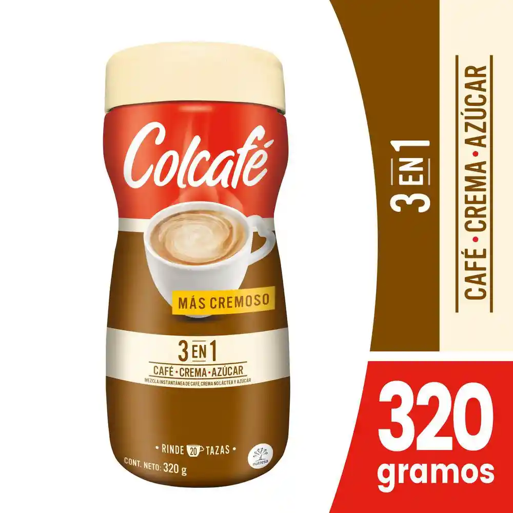 Colcafe Café+crema+azucar X 16 Gr