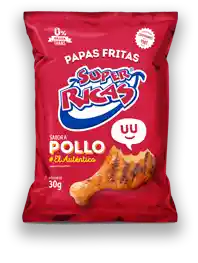 Papas Su`per Ricas Sabor Pollo X 34,5 Gr