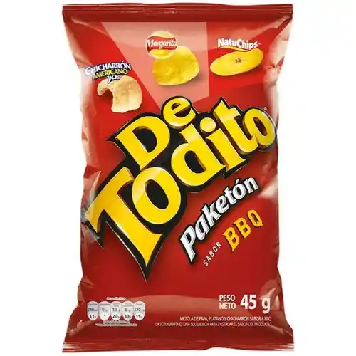 De Todito Bbq X 55 Gr