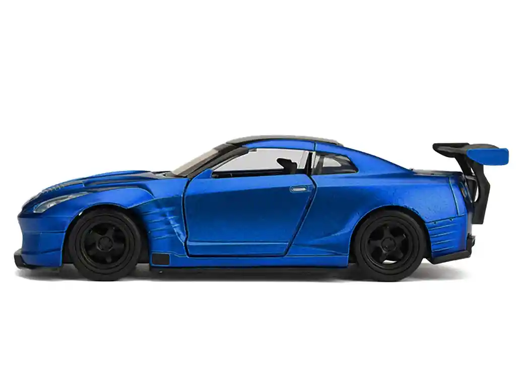 Carro Coleccionable Metálico Fast Furious Modelo Brian´s Nissan Ben Sopra Gt-r (r:35) Vehículo De Fundición, Modelo Coche Juguete Fiesta Regalos, Colección