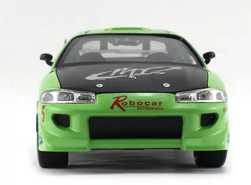 Carro Coleccionable Metálico Fast Furious Modelo Brian´s Mitsubishi Eclipse Vehículo De Fundición, Modelo Coche Juguete Fiesta Regalos, Colección