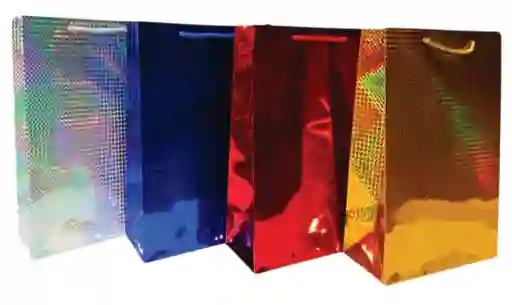 Bolsa De Regalo Metalizada Unicolor Jumbo 55 X 43 Ref. 045h