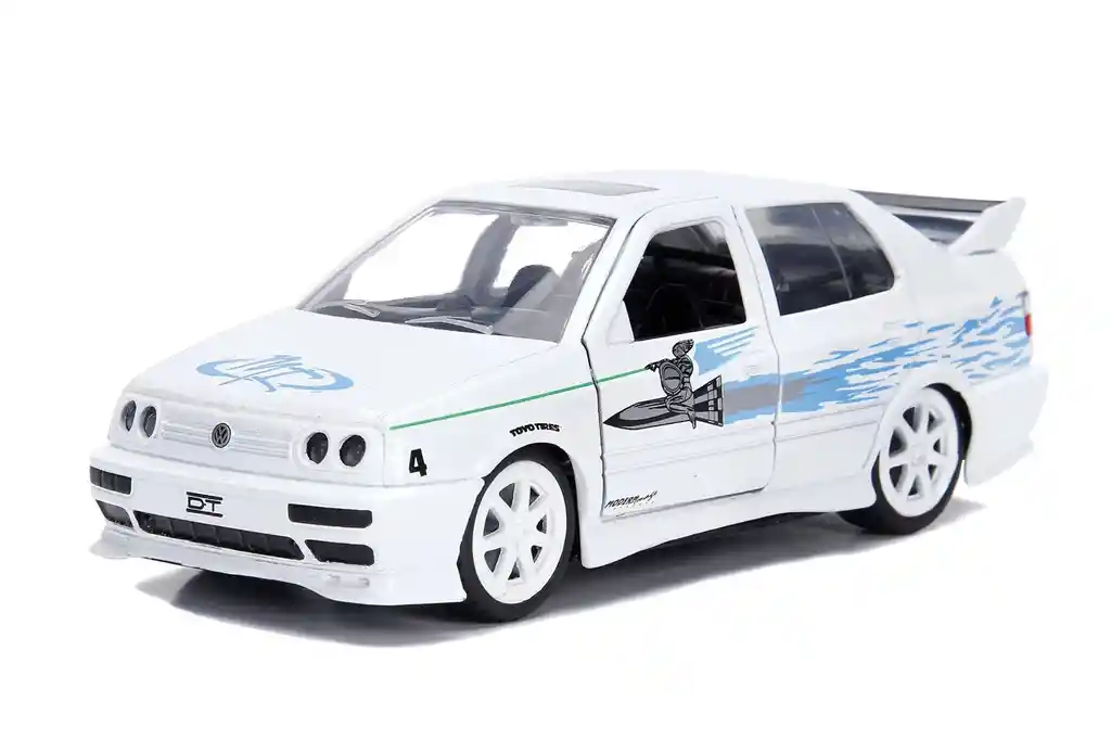 Carro Coleccionable Metálico Fast Furious Modelo Volkswagen Jetta Vehículo De Fundición, Modelo Coche Juguete Fiesta Regalos, Colección