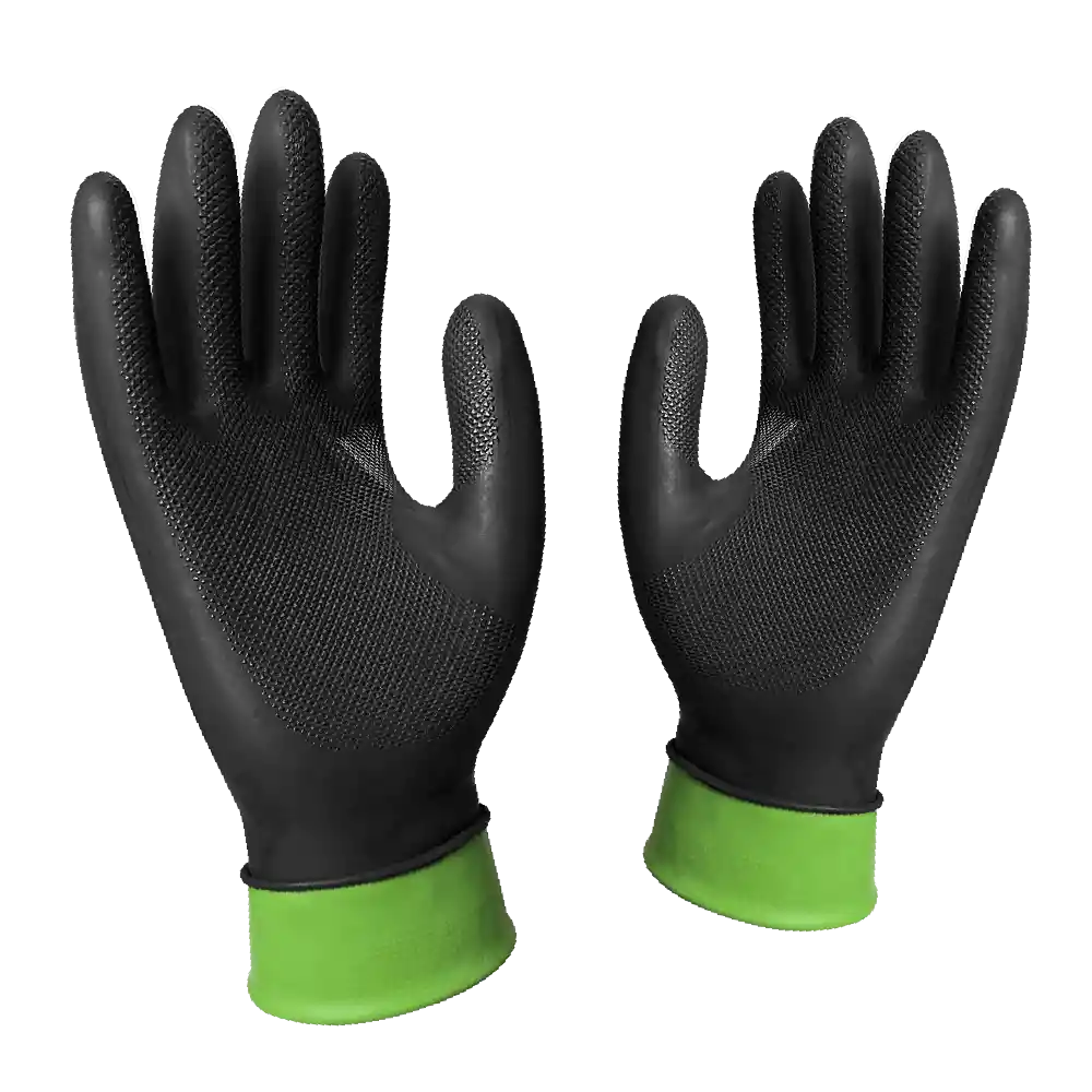 Guantes Talla 8 Bicolor Antbacterial