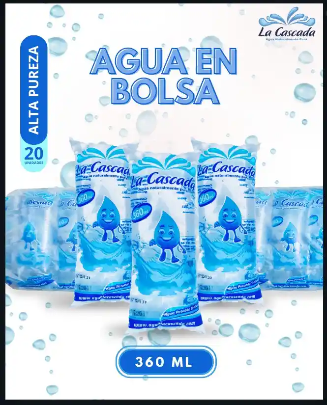 Agua X 20 U 360 Ml