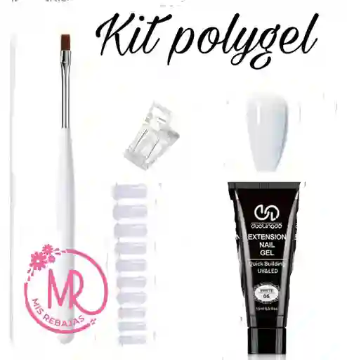 Kit Polygel (tono Transparente)