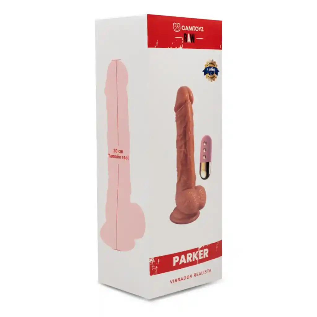 Vibrador Realista Parker Camtoyz