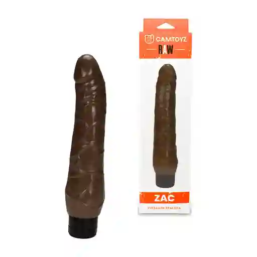 Vibrador Realista Zac Café Camtoyz