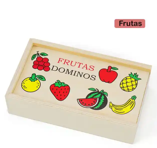 Rompecabezas Domino Madera Didactico Infantil