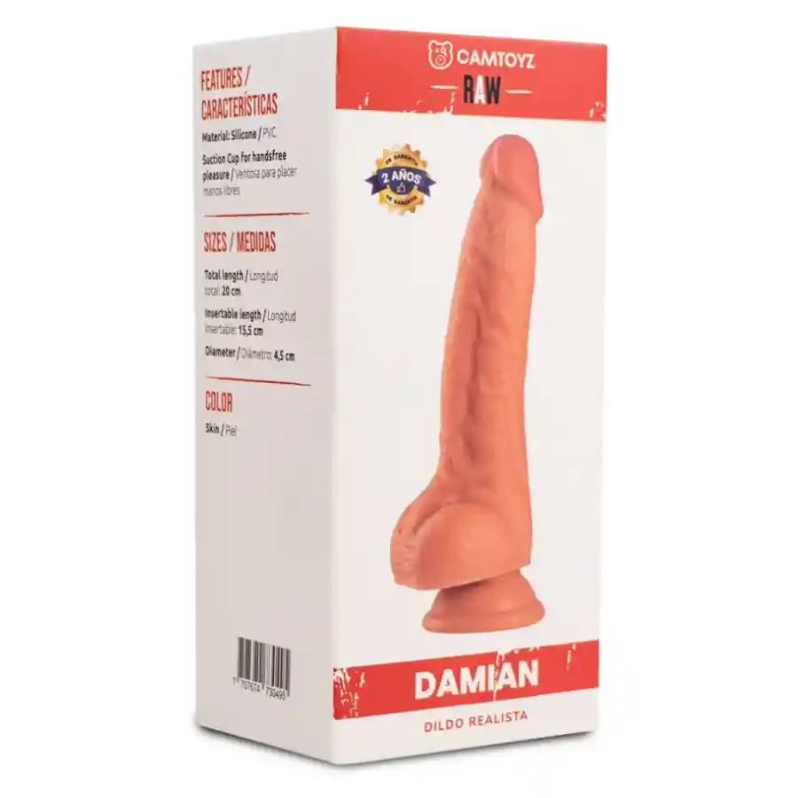 Dildo Realista Damian Camtoyz