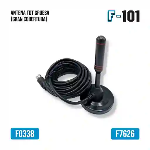 Antena Tdt Gruesa (gran Cobertura) 5 Mts