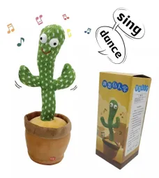 Cactus Bailarin Imita Voz, Musical, Bailarin Juguete Felpa