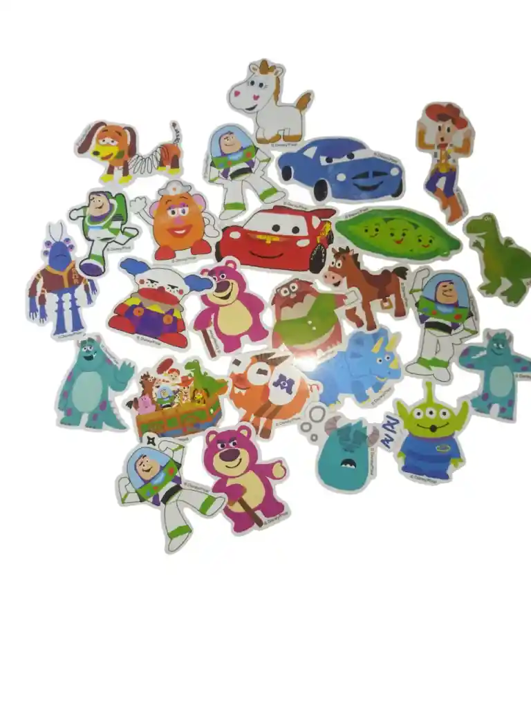 Pegatinas Toy Story Stickers Calcomanias Adhesivos Coleccion X25 Unidades