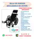 Silla De Ruedas Reclinables En Acero