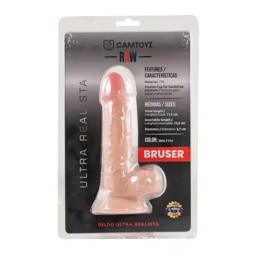 Dildo Ultra Realista Bruser Camtoyz