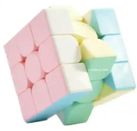 Rubiks Cube Juguetes 3x3 Destreza Cubo Pastel