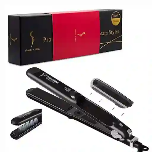 Plancha Vapor Professional Hair Salon Steam Styler