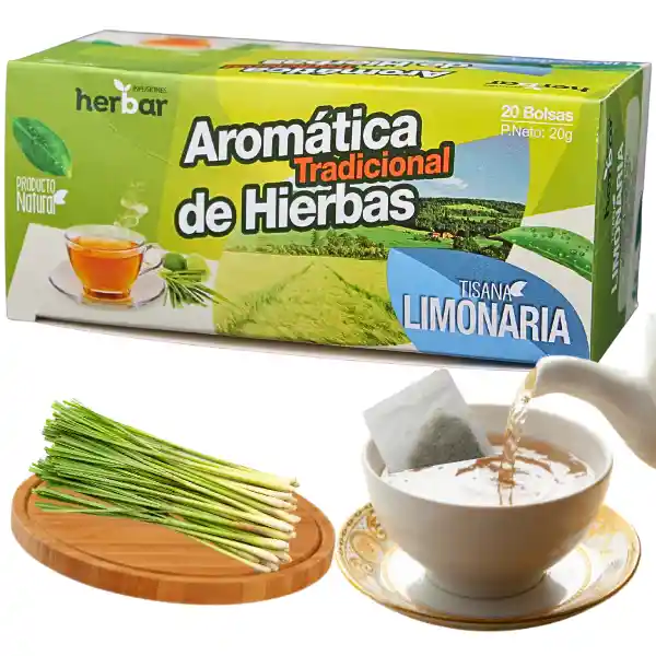 Aromatica Tradicional De Limonaria 20 Sobres