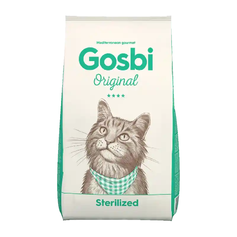 Gosbi Gato Original Sterilized 3 Kg.