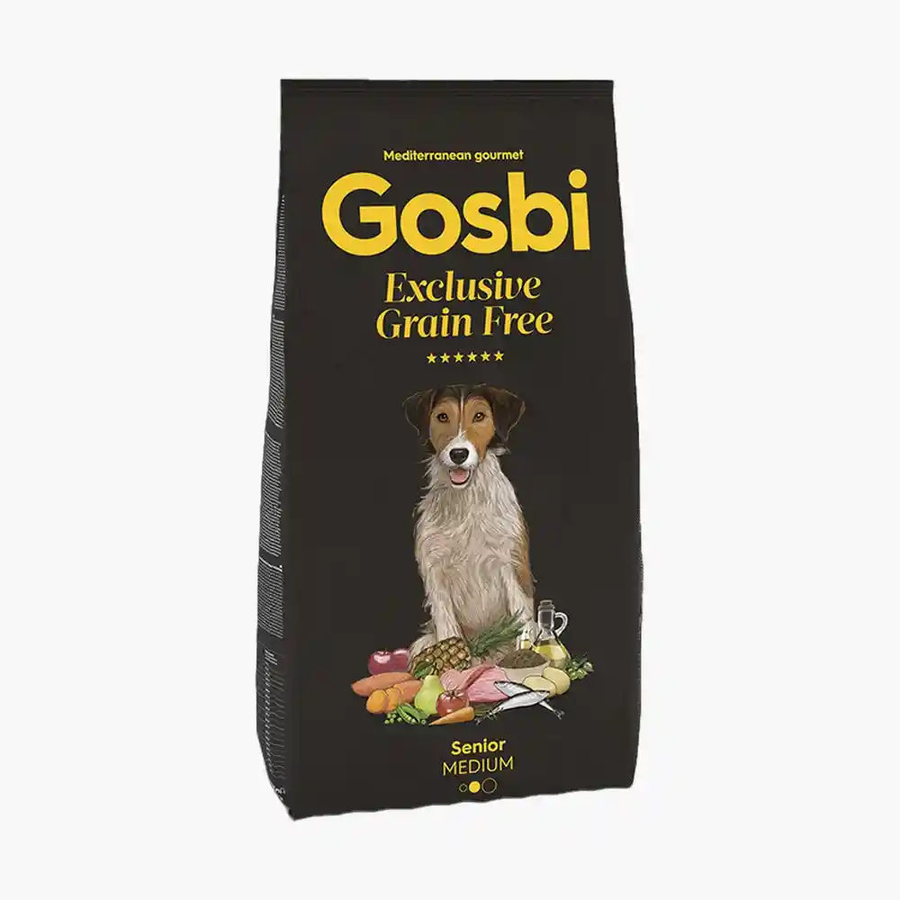 Gosbi Perro Exclusive Grain Free Senior Medium 3kg