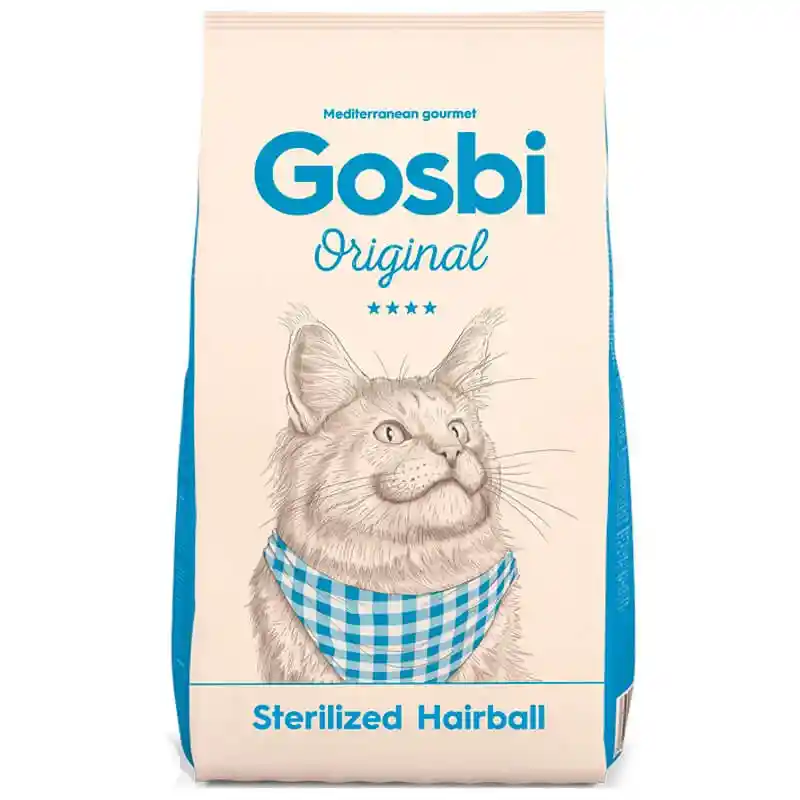 Gosbi Original Gato Sterilized Hairball 1kg