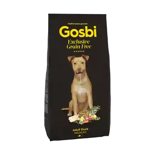 Gosbi Perro Exclusive Grain Free Adult Duck Medium 3 Kg.