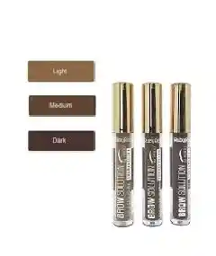 Gel Para Cejas Ruby Rose Brow Solution Tono Dark