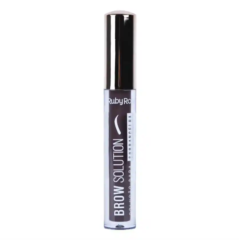 Gel Para Cejas Ruby Rose Brow Solution Tono Dark