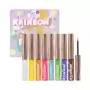 Kit X8 Delineadores Matte Coloridos Rainbow Trendy Re15